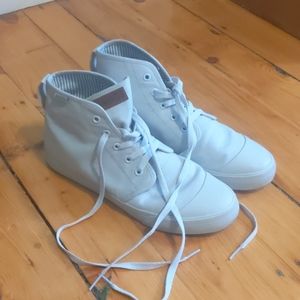 Bangs Canvas High Top in London Fog